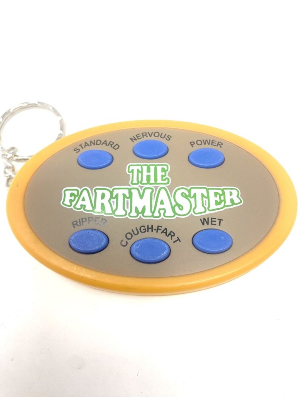 Novelty Joke Fartmaster Sound Machine Keychain Toy Party Gags Tricks